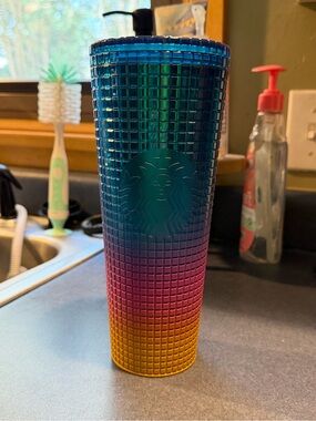 Starbucks Gradient Studded Tumbler - Blue, Pink, Yellow